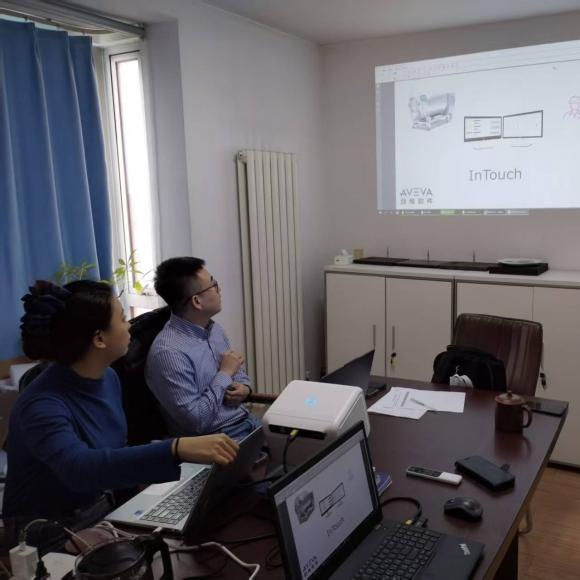 为长春一汽大众提供组态软件培训